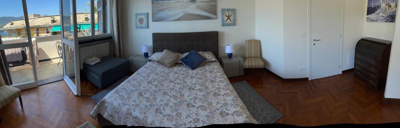 Nautilus Vista Mare Mozzafiato A 180 Gradi- Posto Auto Privato - 2 Camere Matrimoniali Piu 1 Divano Letto Singolo-Sky,Netflix-Wifi 200Mg Rapallo Exterior photo