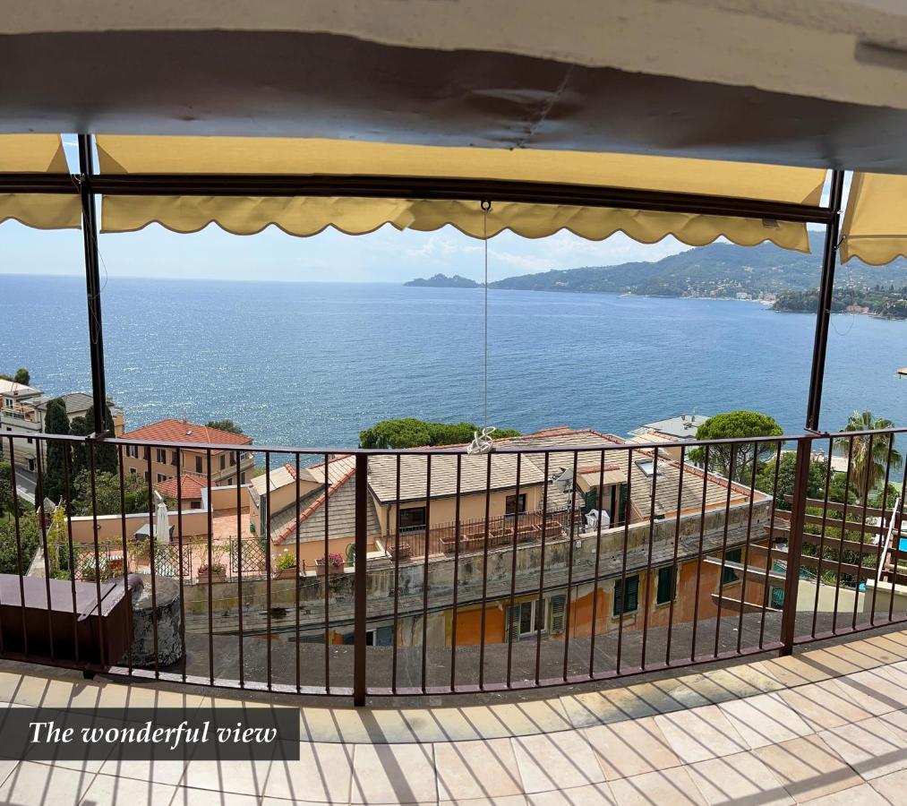 Nautilus Vista Mare Mozzafiato A 180 Gradi- Posto Auto Privato - 2 Camere Matrimoniali Piu 1 Divano Letto Singolo-Sky,Netflix-Wifi 200Mg Rapallo Exterior photo